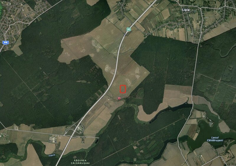 Gruiu, Lipia, Snagov, Autostrada A3,